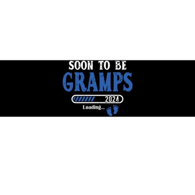 Soon To Be Gramps Est2024 New Dad Pregnancy Bumper Sticker