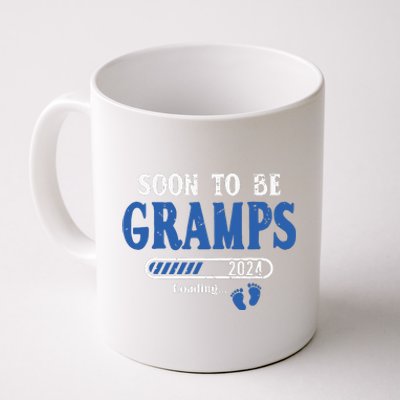 Soon To Be Gramps Est2024 New Dad Pregnancy Coffee Mug