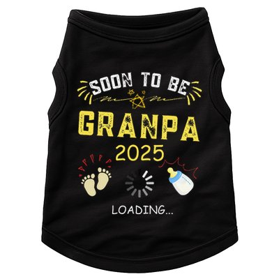 Soon To Be Grandpa 2025 Loading Promoted To Grandpa 2025 Doggie Tank