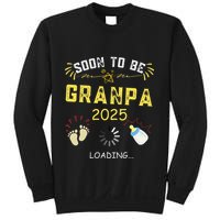 Soon To Be Grandpa 2025 Loading Promoted To Grandpa 2025 Sweatshirt