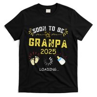 Soon To Be Grandpa 2025 Loading Promoted To Grandpa 2025 T-Shirt