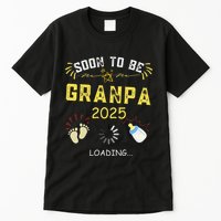 Soon To Be Grandpa 2025 Loading Promoted To Grandpa 2025 Tall T-Shirt