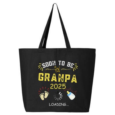 Soon To Be Grandpa 2025 Loading Promoted To Grandpa 2025 25L Jumbo Tote
