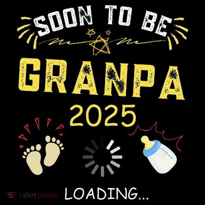 Soon To Be Grandpa 2025 Loading Promoted To Grandpa 2025 Pom Pom 12in Knit Beanie