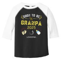 Soon To Be Grandpa 2025 Loading Promoted To Grandpa 2025 Toddler Fine Jersey T-Shirt