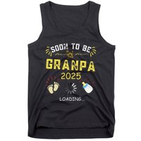 Soon To Be Grandpa 2025 Loading Promoted To Grandpa 2025 Tank Top