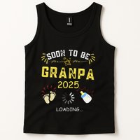 Soon To Be Grandpa 2025 Loading Promoted To Grandpa 2025 Tank Top