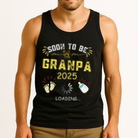 Soon To Be Grandpa 2025 Loading Promoted To Grandpa 2025 Tank Top