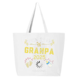 Soon To Be Grandpa 2025 Loading Promoted To Grandpa 2025 25L Jumbo Tote