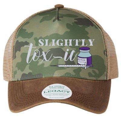 Slightly Toxic Botox Injector Botox Dealer Independence Day Legacy Tie Dye Trucker Hat