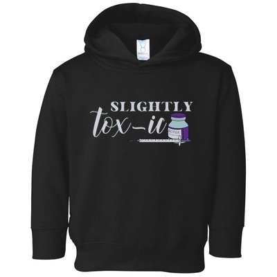 Slightly Toxic Botox Injector Botox Dealer Independence Day Toddler Hoodie