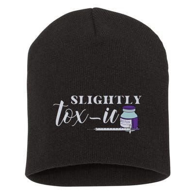 Slightly Toxic Botox Injector Botox Dealer Independence Day Short Acrylic Beanie