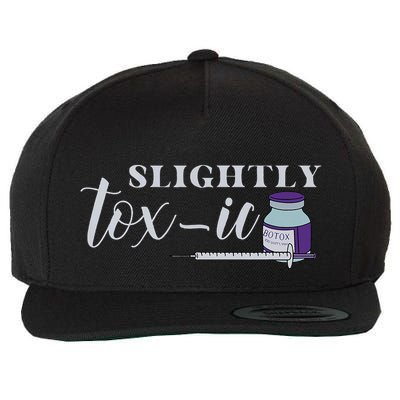 Slightly Toxic Botox Injector Botox Dealer Independence Day Wool Snapback Cap