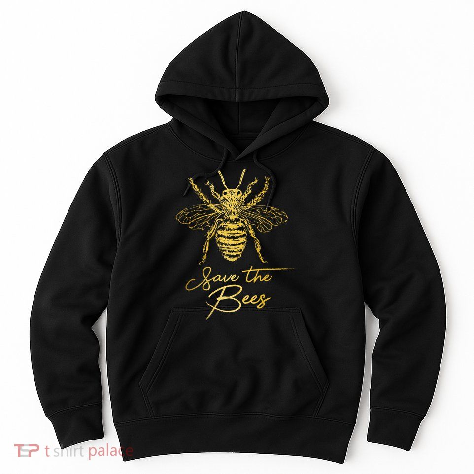 Save The Bees Beekeeper Beekeeping Vintage Bee Hoodie