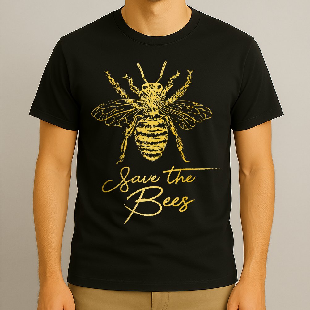 Save The Bees Beekeeper Beekeeping Vintage Bee T-Shirt