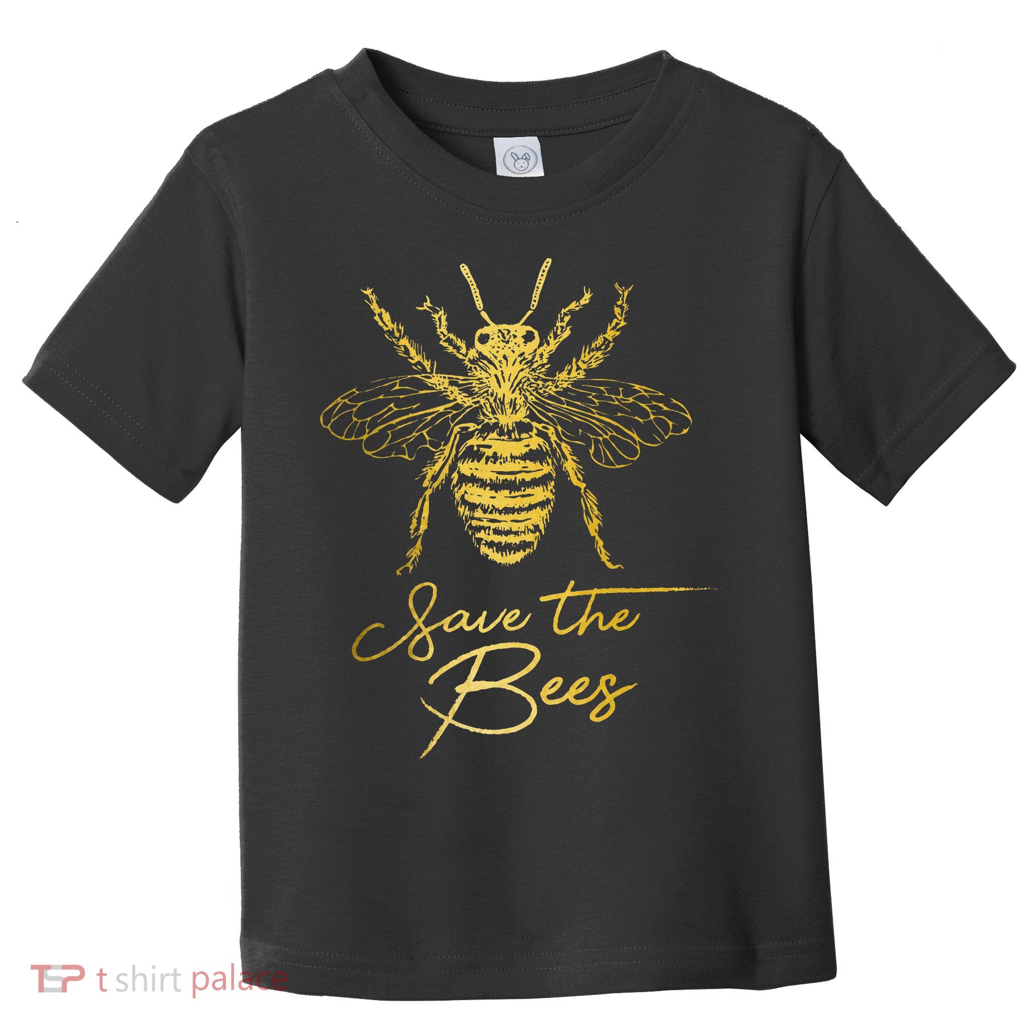 Save The Bees Beekeeper Beekeeping Vintage Bee Toddler T-Shirt