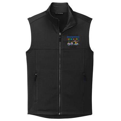 Small & The Blowfish Summer 2024 Camping With Trucks Vintage Collective Smooth Fleece Vest