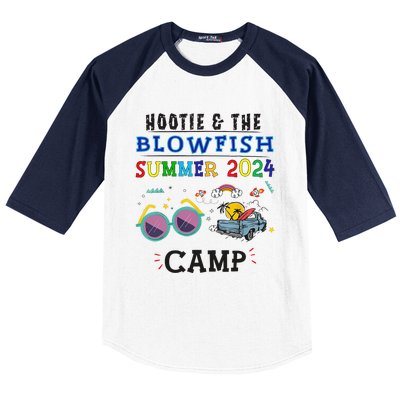 Small & The Blowfish Summer 2024 Camping With Trucks Vintage Baseball Sleeve Shirt