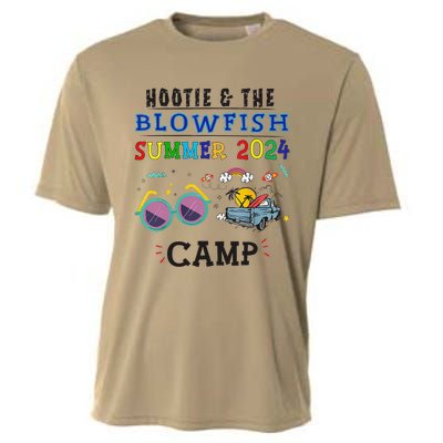 Small & The Blowfish Summer 2024 Camping With Trucks Vintage Cooling Performance Crew T-Shirt