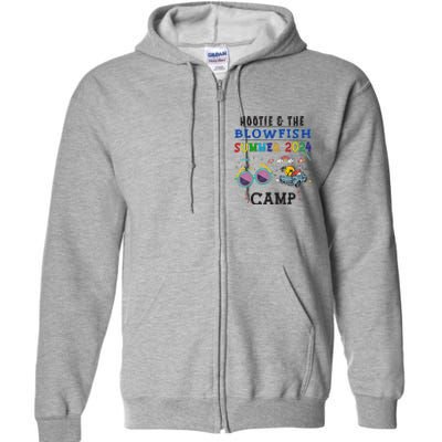 Small & The Blowfish Summer 2024 Camping With Trucks Vintage Full Zip Hoodie