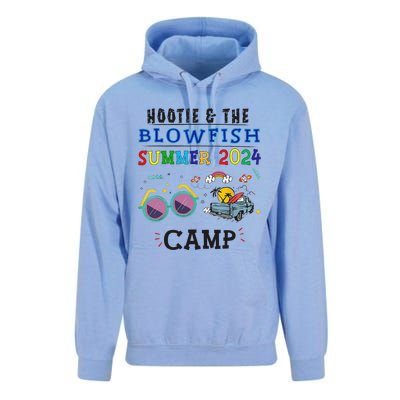 Small & The Blowfish Summer 2024 Camping With Trucks Vintage Unisex Surf Hoodie