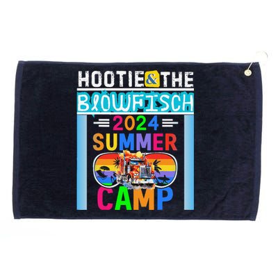 Small & The Blowfish Summer Camp With Trucks Grommeted Golf Towel