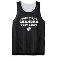 Soon To Be Grandma 2024 Gift Promoted To Grandma Est 2024 Mesh Reversible Basketball Jersey Tank