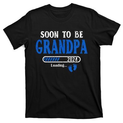 Soon To Be Grandpa Est.2024 New Grandpa T-Shirt