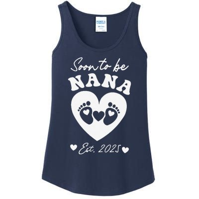 Soon To Be Nana 2025 Mothers Day First Time Mom Pregnancy Ladies Essential Tank