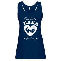 Soon To Be Nana 2025 Mothers Day First Time Mom Pregnancy Ladies Essential Flowy Tank