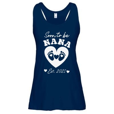 Soon To Be Nana 2025 Mothers Day First Time Mom Pregnancy Ladies Essential Flowy Tank