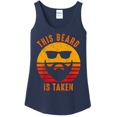 Sorry This Beard Is Taken Funny Valentines Day Gifts For Him Ladies Essential Tank