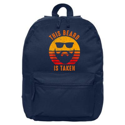 Sorry This Beard Is Taken Funny Valentines Day Gifts For Him 16 in Basic Backpack