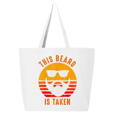 Sorry This Beard Is Taken Funny Valentines Day Gifts For Him 25L Jumbo Tote