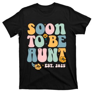 Soon To Be Aunt Est 2025 T-Shirt