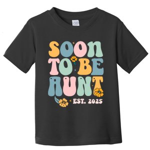 Soon To Be Aunt Est 2025 Toddler T-Shirt