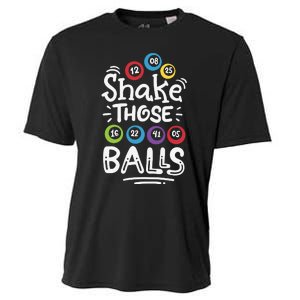 Shake Those Balls Bingo Cooling Performance Crew T-Shirt