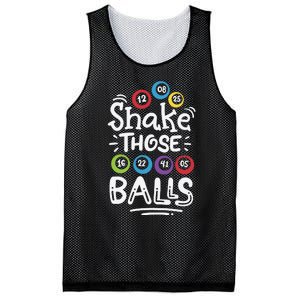 Shake Those Balls Bingo Mesh Reversible Basketball Jersey Tank