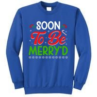 Soon To Be MerryD Engaged Matching Couples Christmas Funny Gift Sweatshirt