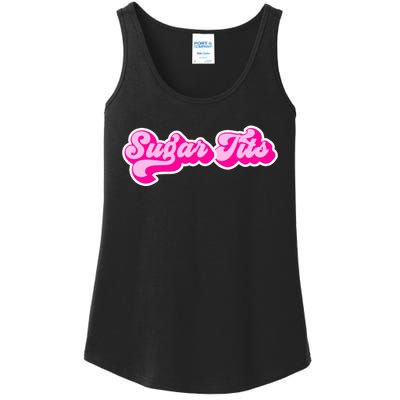 Sugar Tits Bubblegum Ladies Essential Tank