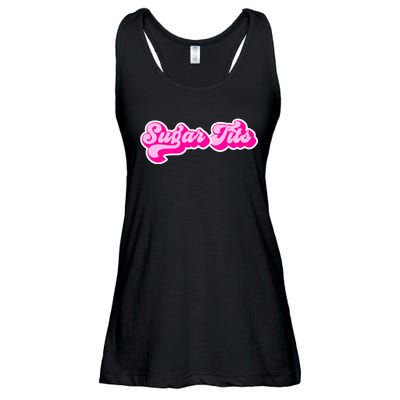 Sugar Tits Bubblegum Ladies Essential Flowy Tank