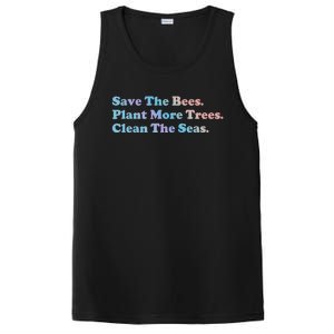 Save The Bees Plant More Trees Earth Day Gift Meaningful Gift PosiCharge Competitor Tank