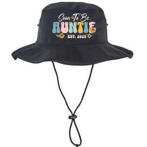 Soon To Be Auntie Est 2025 Legacy Cool Fit Booney Bucket Hat