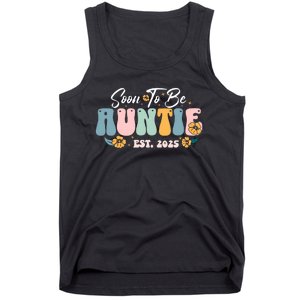 Soon To Be Auntie Est 2025 Tank Top