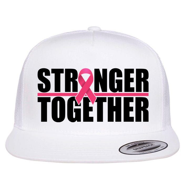 Stronger Together Breast Cancer Awareness Flatbill Hat