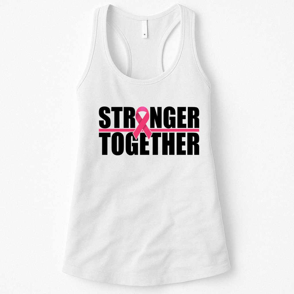 Stronger Together Breast Cancer Awareness Womens Tank Top
