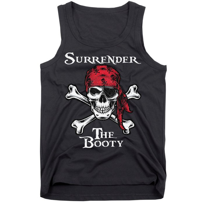 Surrender The Booty Pirate Festival Tank Top