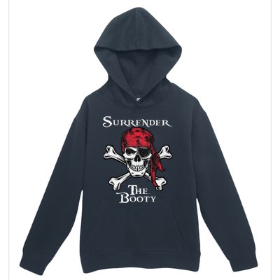 Surrender The Booty Pirate Festival Urban Pullover Hoodie