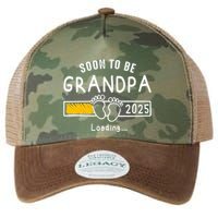 Soon To Be Grandpa 2025 Loading Promoted To Grandpa 2025 Legacy Tie Dye Trucker Hat