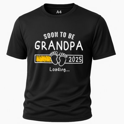 Soon To Be Grandpa 2025 Loading Promoted To Grandpa 2025 Performance Shirt